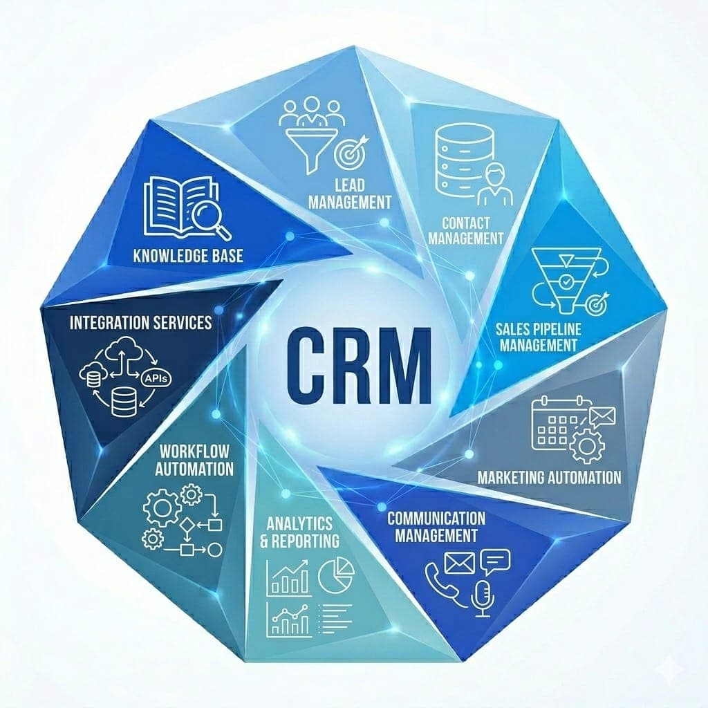 CRM System visual