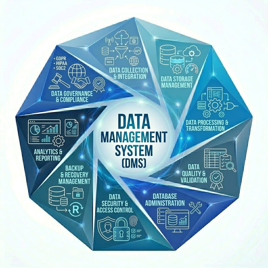 Data Management System visual