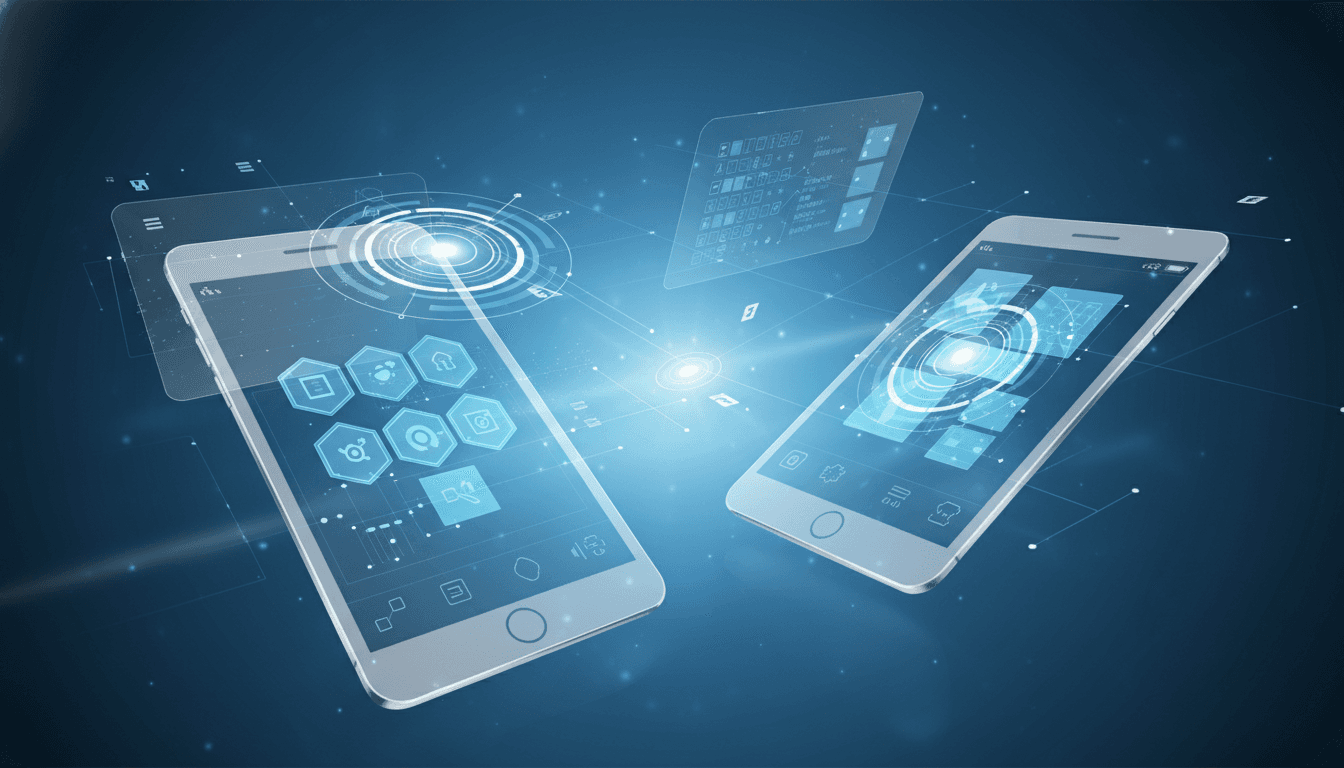 Illustration for customer relationship management and mobile customer workflows